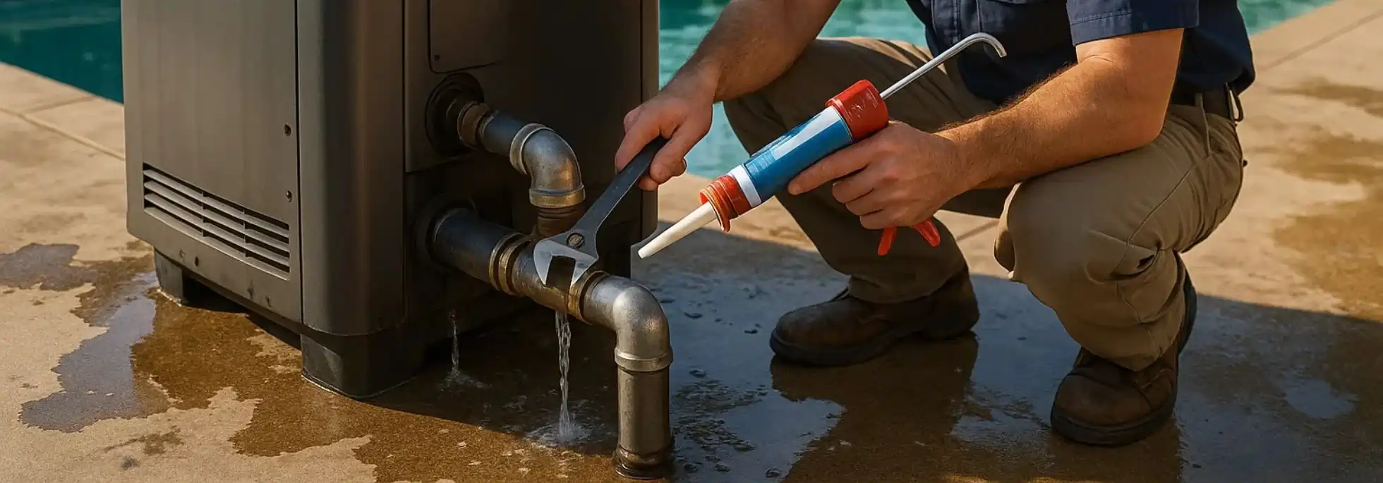  Pool Heater Leak Repair - HVAC Norwich