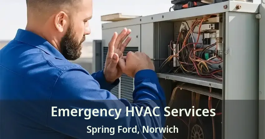 Emergency HVAC Services Spring Ford, Norwich - ON