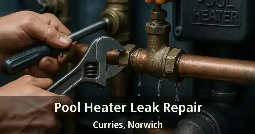 Pool Heater Leak Repair Curries, Norwich - ON